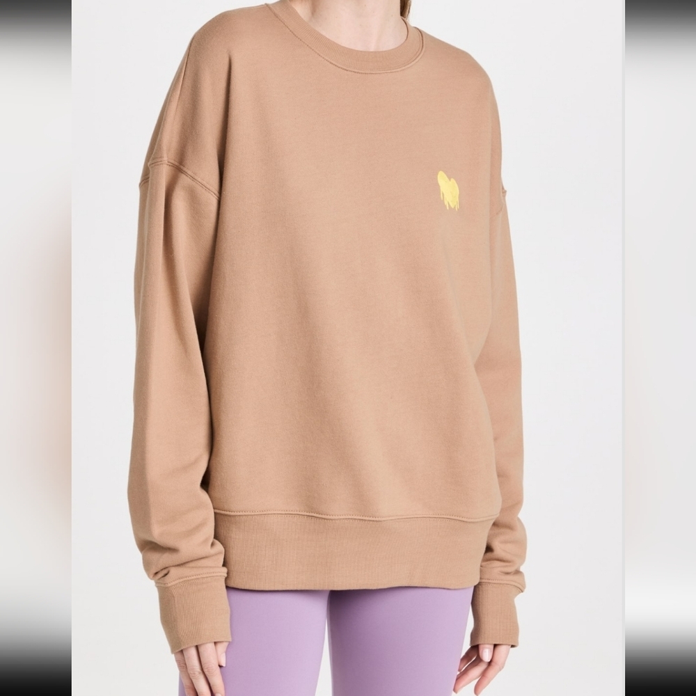 Kerri Rosenthal x Spiritual Gangster Crew Sweatshirt SMALL